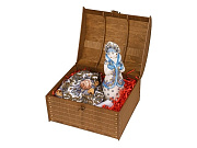 Подарочный набор «Снегурочка»: скульпутра, платок