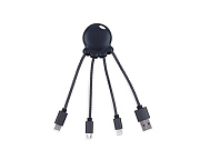 Зарядный кабель «Octopus Light» с подсветкой логотипа