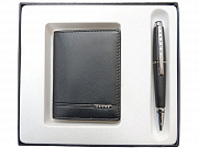 Набор «Classic Century»: обложка для кредитных и визитных карт, ручка-роллер
