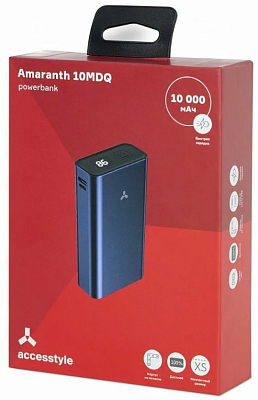 Внешний аккумулятор Accesstyle Amaranth 10MDQ