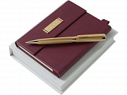 Набор: дизайнерский блокнот А6, шариковая ручка