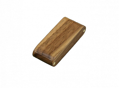 Раскладная деревянная прямоугольная флешка