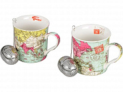 Набор кружек «Карта мира»