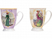 Набор «Дамы высшего общества»: две кружки и чайное ситечко