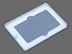Пластиковая упаковка CARD-BOX, прозрачная