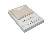 Подарочный набор Bagatelle: часы наручные, ручка шариковая, сумочка