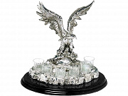 Настольный набор для водки «Орел»