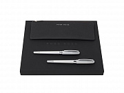 Подарочный набор: пенал, ручка перьевая, ручка-роллер
