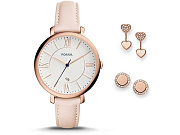 Подарочный набор: часы наручные женские, пусеты