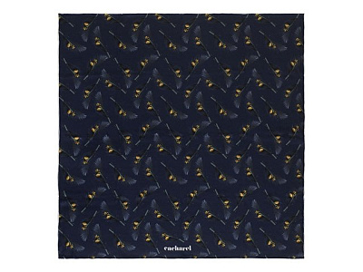 Шелковый платок Victoire Navy