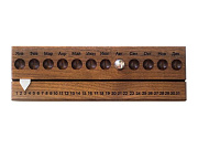 Вечный календарь, орех