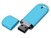 Классическая флешка soft-touch с закругленными краями