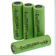Новая мощная 18650 литий-ионная аккумуляторная батарея круглая 2600 MAH (4 шт.)