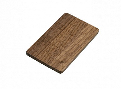 Выдивижная флешка в виде деревянной карточки