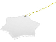 Керамическое новогоднее украшение