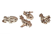 3D-ПАЗЛ UGEARS «Фиджет Самолёты»